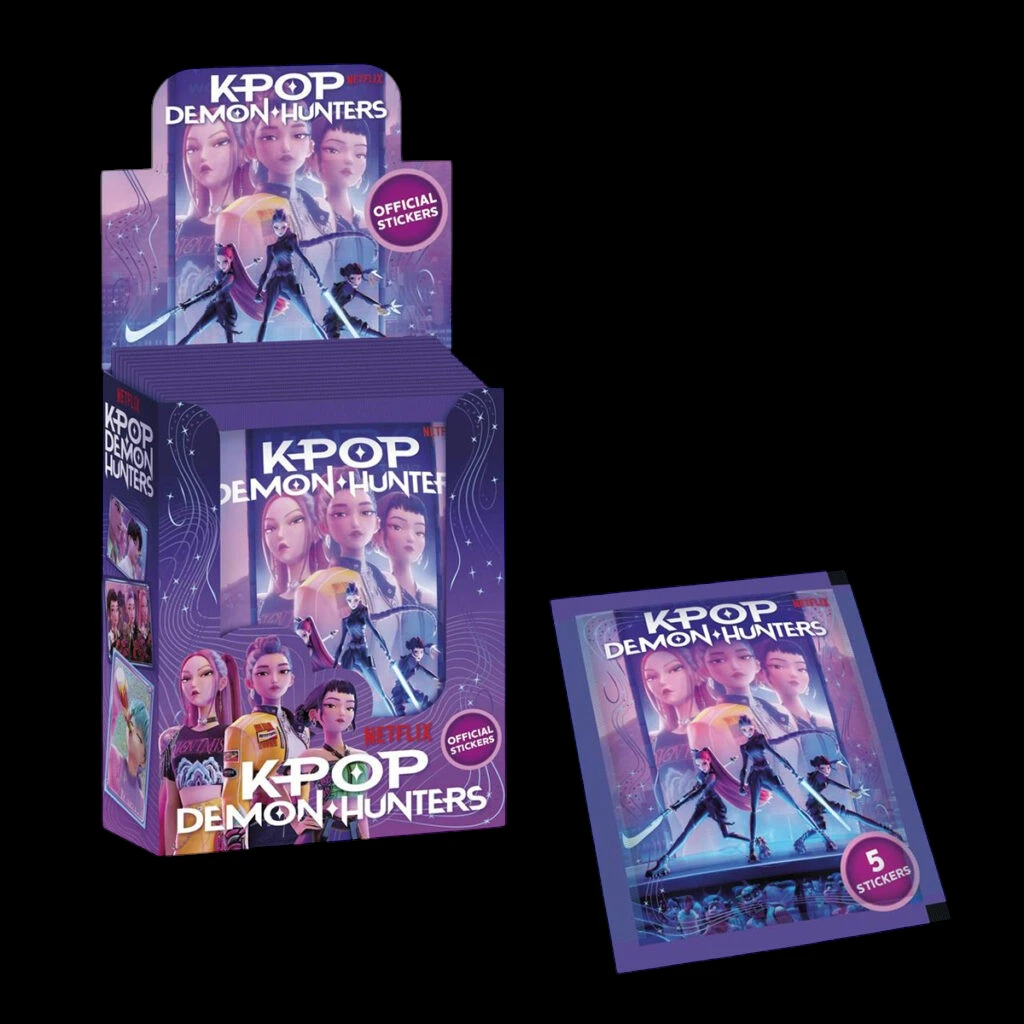 K-Pop Demon Hunters - Sobre de 5 Stickers