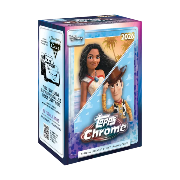 Value Box Disney Topps Chrome 2026 - Topps