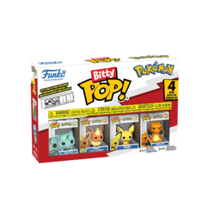 Pokemon - Bulbasaur y Amigos Funko Bitty Pop Set de 4 Figuras Serie 3
