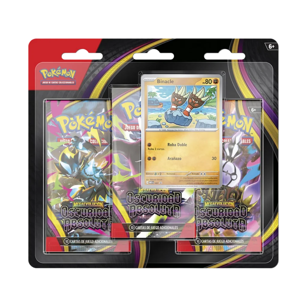 Blister Pokemon Oscuridad Absoluta – Español